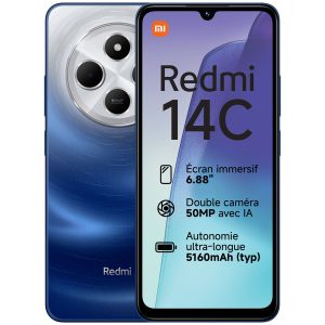 گوشی موبایل شیائومی مدل Redmi 14C 4G ظرفیت 256 گیگابایت (2 سیمکارت + رم 8 + گلوبال + گارانتی 18 ماهه)