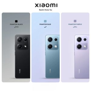 گوشی موبایل شیائومی مدل Redmi Note 14s 4G ظرفیت 256 گیگابایت (2 سیمکارت + رم 8 + گلوبال + گارانتی 18 ماهه)