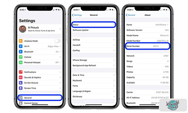 روش تشخیص آیفون اصلی