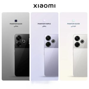 گوشی موبایل شیائومی مدل Poco M6 4G ظرفیت 128 گیگابایت (2 سیمکارت + رم 6 + گلوبال + گارانتی 18 ماهه)